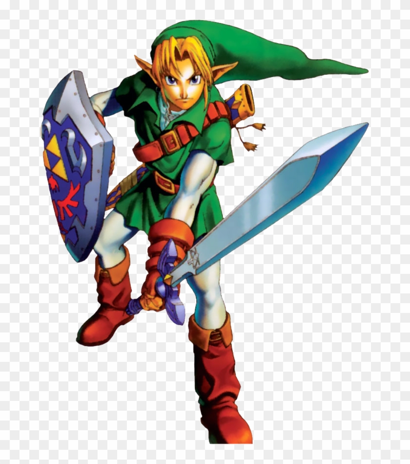 The Legend Of Zelda - Zelda Ocarina Of Time Link #1093317