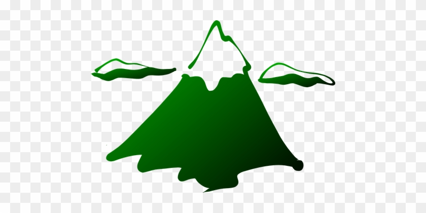 Volcano Volcanism Mountain Peak Snowcap Al - Mountain Clip Art #1093342
