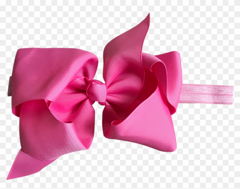 Image Of Flamingo Big Bow Baby Headband - Image Of Flamingo Big Bow Baby Headband #1093359