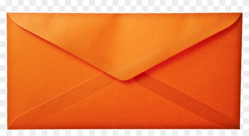Orange Envelope Paper Background Layer Hd - Paper #1093477