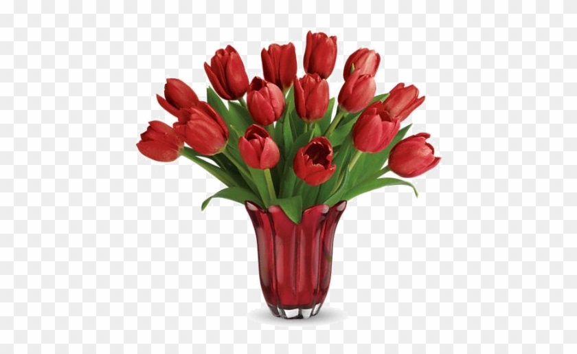 Red Tulipsred - Bouquet Flowers #1093483