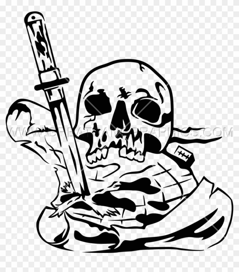 Pirate Map - Skull #1093530