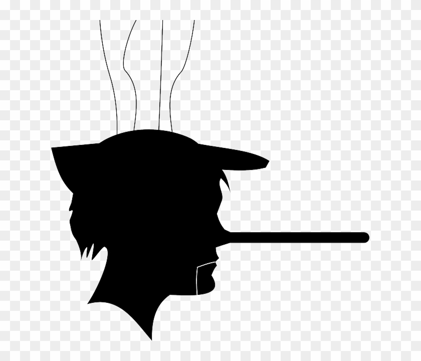 Does Reading 'moral' Stories To Children Promote Honesty - Pinocchio Silhouette Png #1093691
