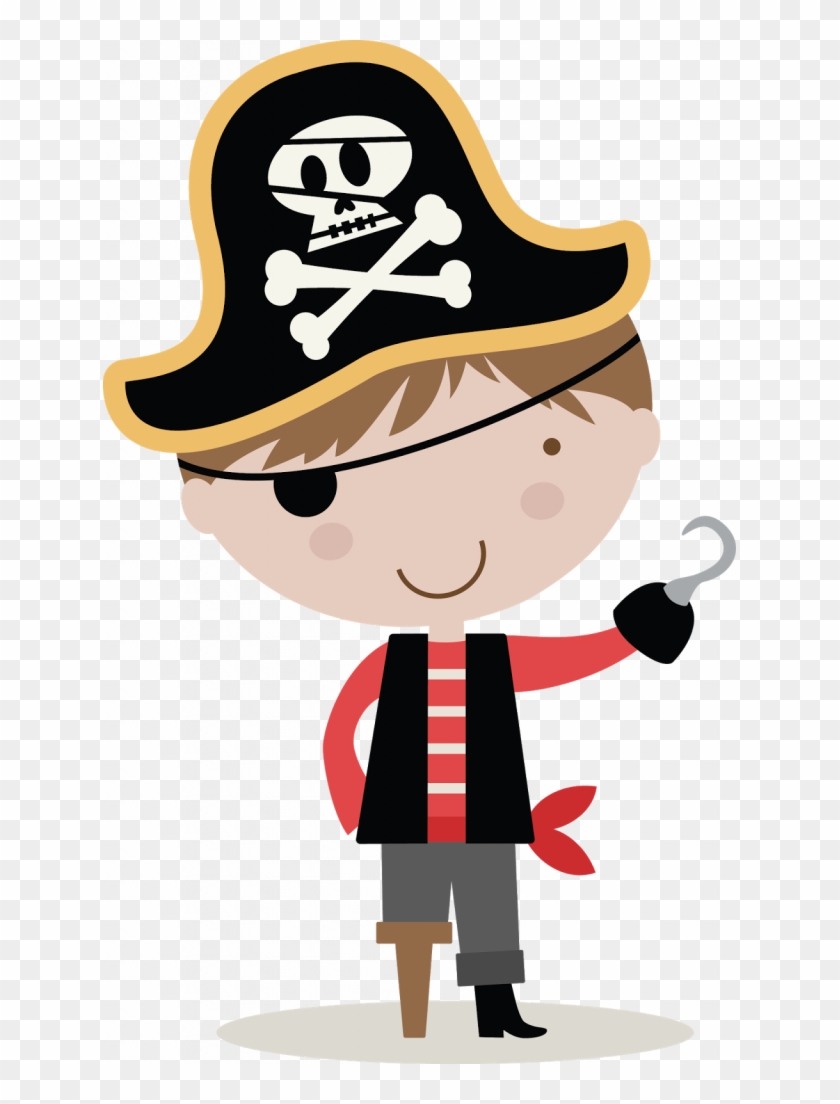 Colorful Kid Pirate Pictures Vector Illustration Of - Transparent Background Clipart Pirate #1093779