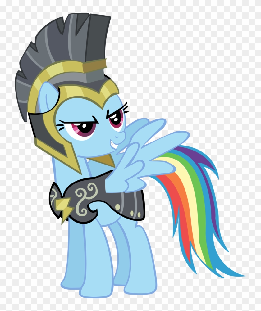 Commander Hurricane Vector By Kyute-kitsune - My Little Pony Rainbow Dash In Armor #1093819