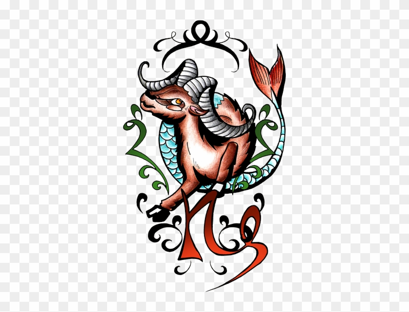 Capricorn Tattoos And Designs Photos - Capricorn Sign - Free Transparent  PNG Clipart Images Download