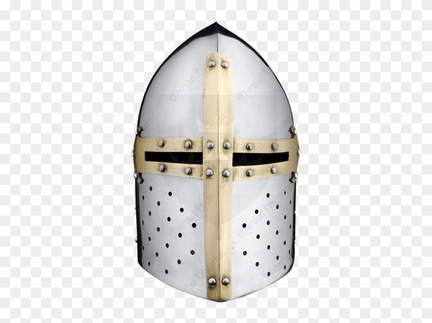 Sugar Loaf Cross Helmet Mh H0933b From Medieval Armour - Components Of Medieval Armour #1093915