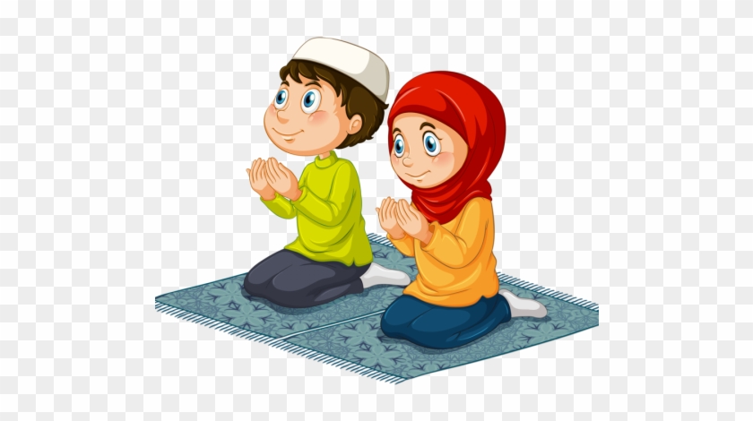 muslim pray clipart