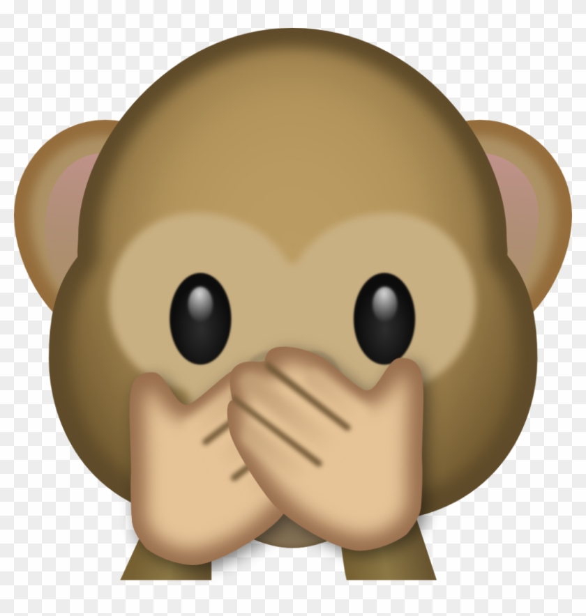 Speak No Evil Monkey Emoji #1094007