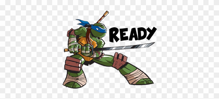 Leonardo Ninja Turtle 2014 Png - Ninja Turtles Sticker #1094057