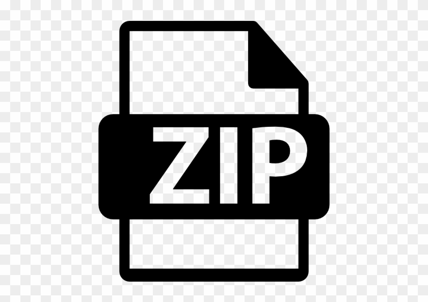 Zip File Format Free Icon - Zip File Icon Png #1094087