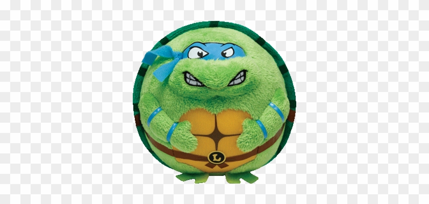Next Leonardo The Turtle - Tmnt 5-inch Ty Leonardo Beanie Ballz #1094142