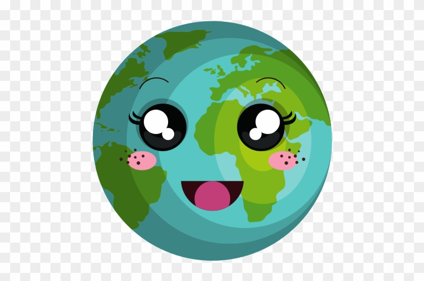 Planets Clipart Kawaii - Dibujos Kawaii Mundo #1094206