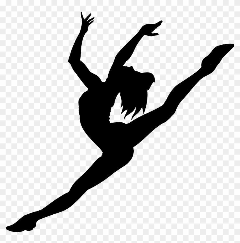 Jazz Dance Ballet Dancer Clip Art - Dance Silhouette Clip Art #1094393