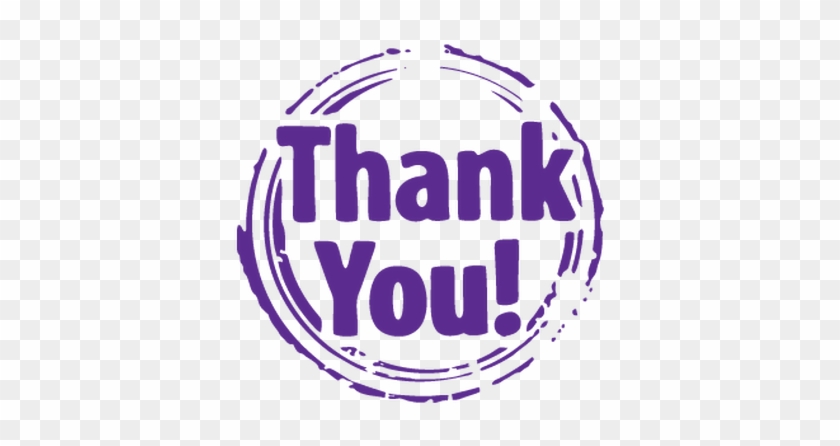 Thank You Purple Stamp Thank You For Your Participation Free Transparent Png Clipart Images Download