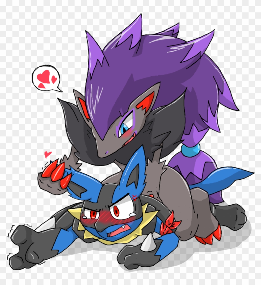 You Are Making A Terrible Mistake By Chemicalbernes - Pokemon Lucario X Zoroark #1094794