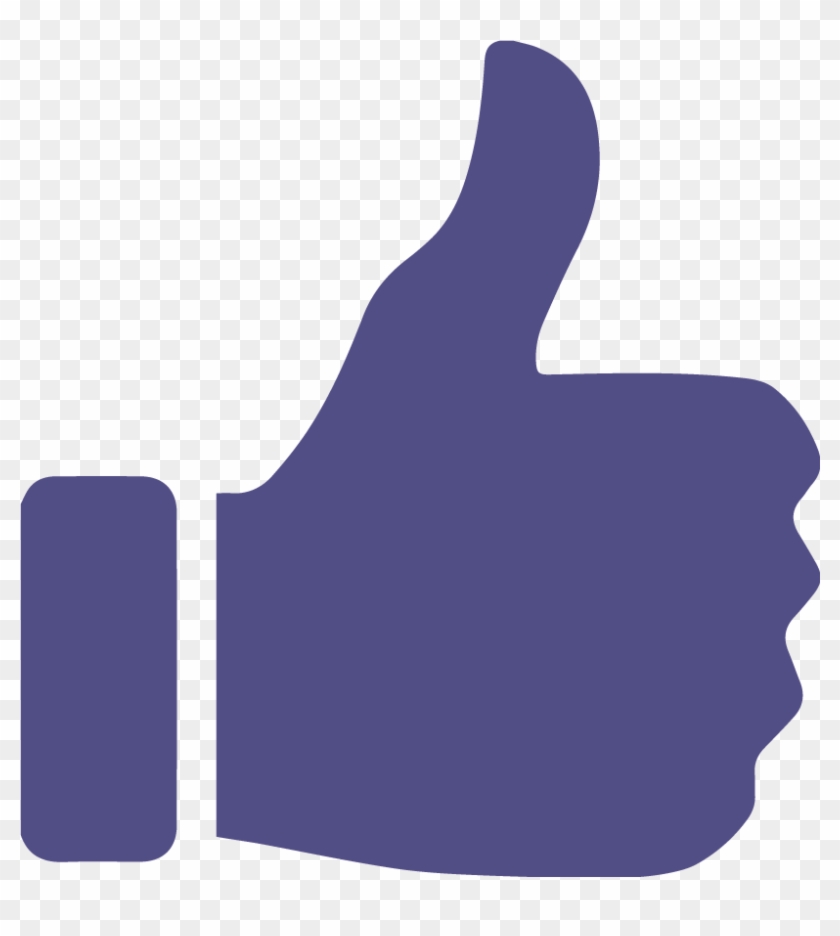 Letter - Black Thumbs Up Emoji #1094812