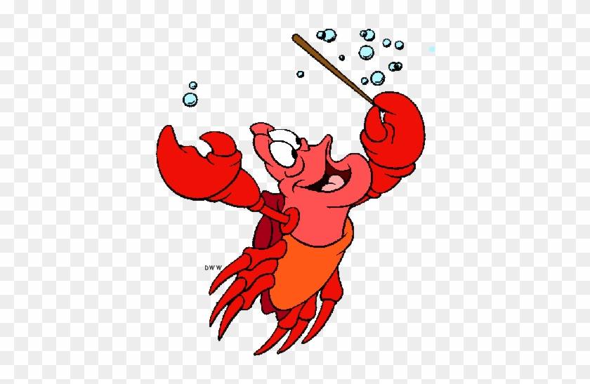 Crab Clipart Little - Sebastian From Little Mermaid #1094830