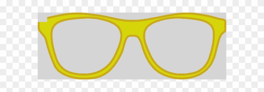 Yellow Glasses Clipart #1094959