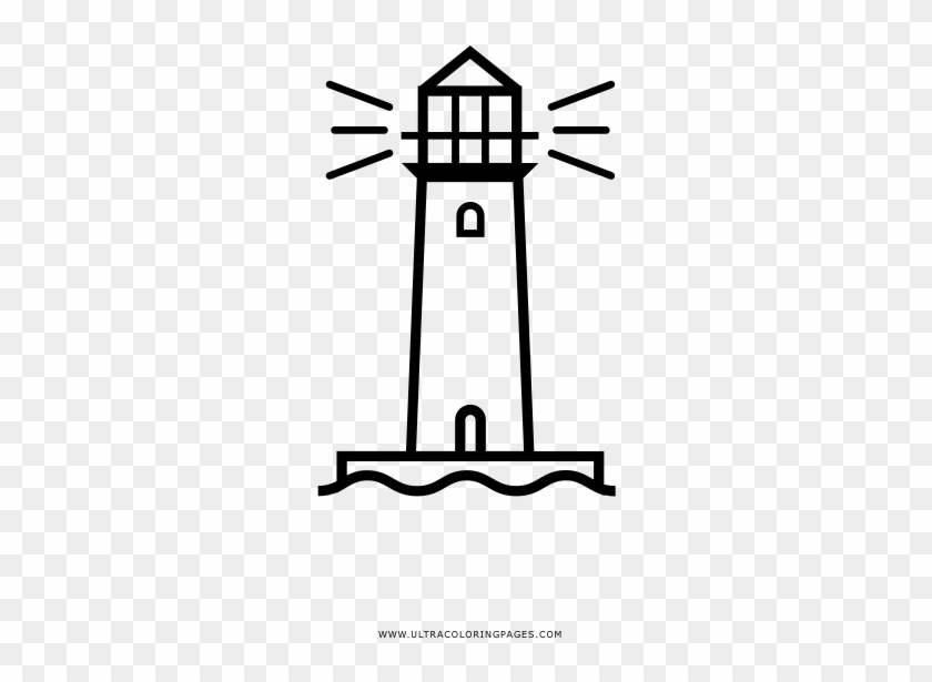 Lighthouse Coloring Page - Lighthouse #1094987