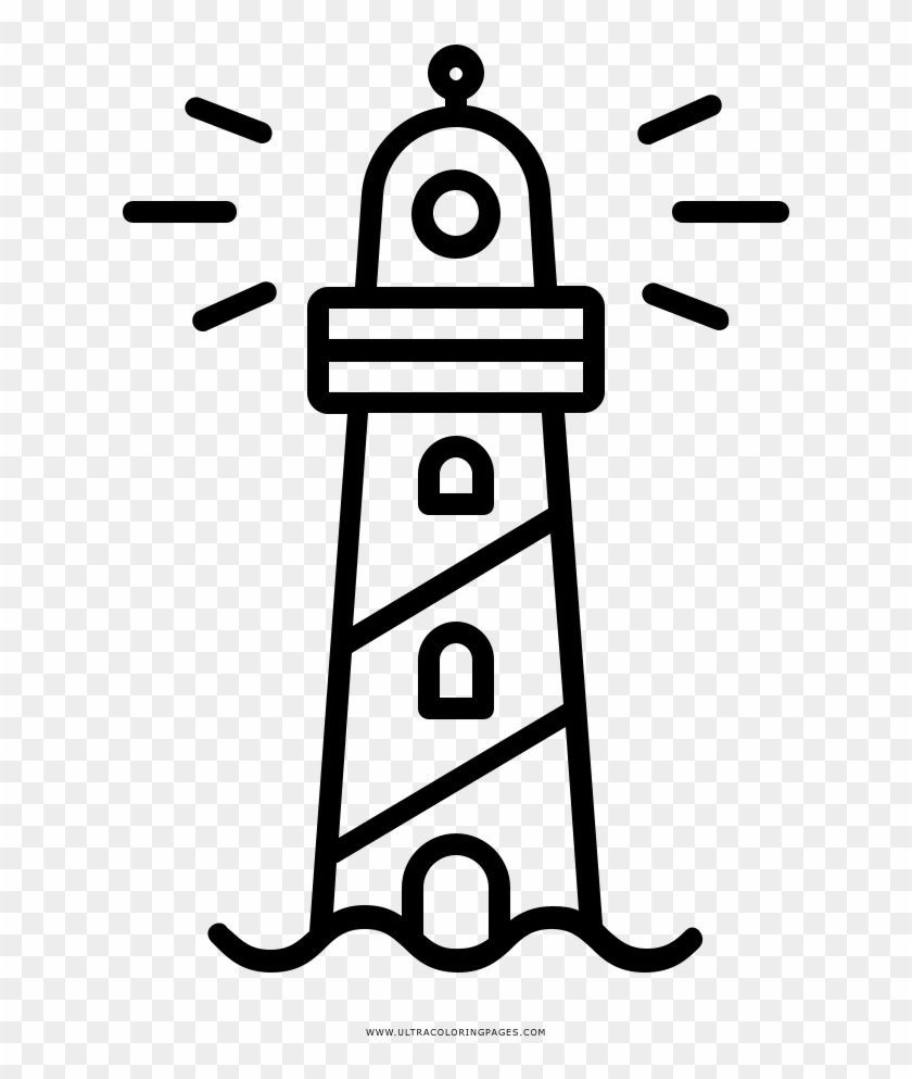 Lighthouse Coloring Page - Imagens De Farol Para Colorir #1094988