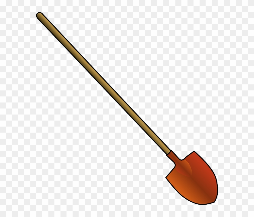 Tool, Shovel, Garden, Hoe, Digging, Dirt, Dig - Shovel Clipart #1095028