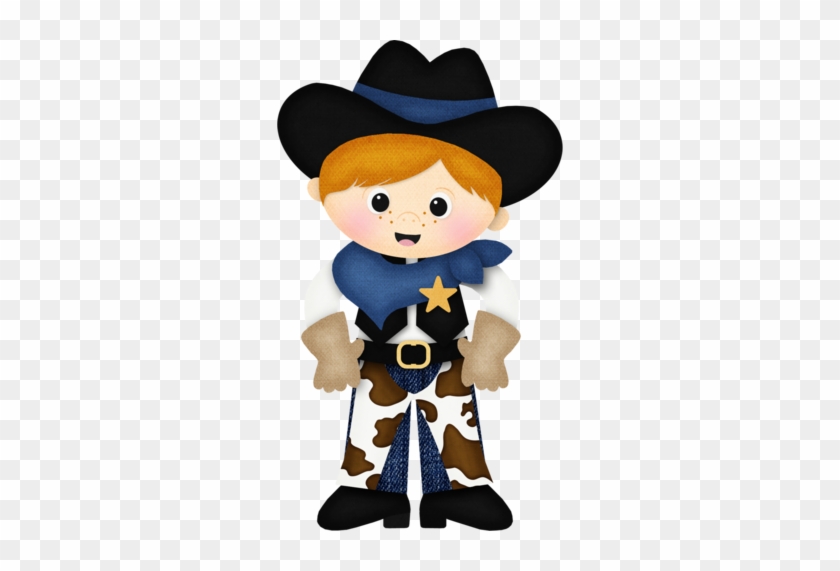 Blonde Haired Cowboy - Cowboy And Cowgirl Clipart #1095031