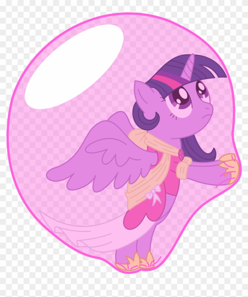 Princess Twilight Inside A Bubble By Bladedragoon7575 - Inside Bubble Deviantart #1095058