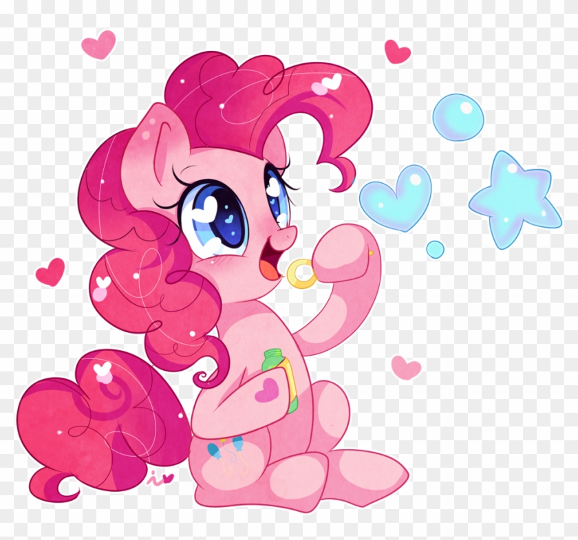 Pinkie Bubbles By Ipun Pinkie Bubbles By Ipun - Pinkie Pie With Cupcakes #1095070