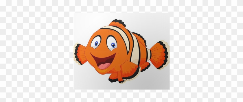 Cartoon Clown Fish #1095108