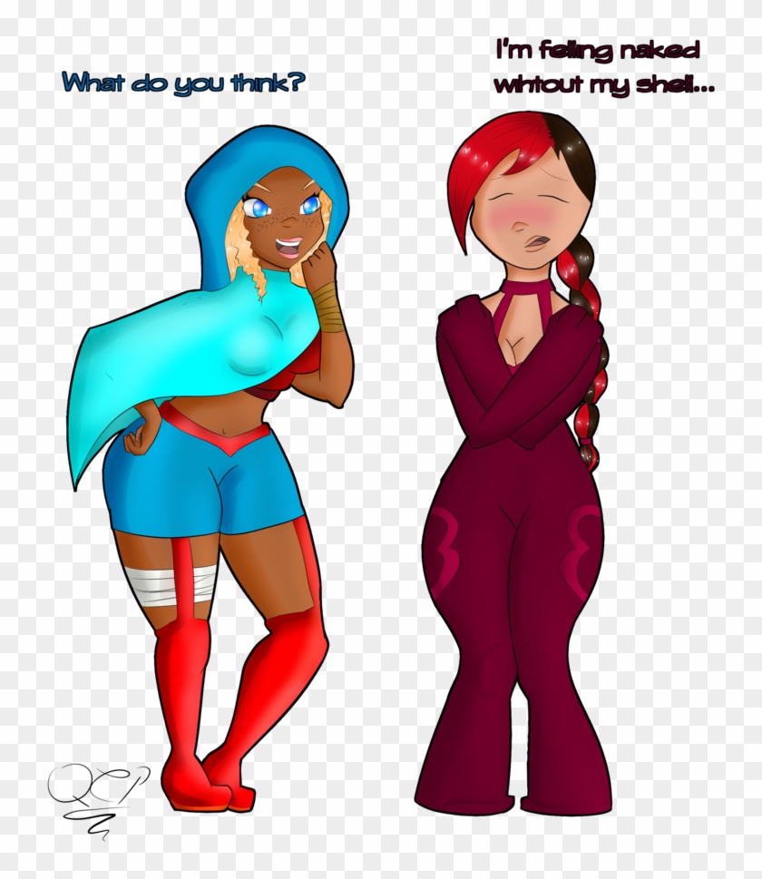 Candy And Maiu Outfit Swap By Queencandypink - Cartoon #1095155