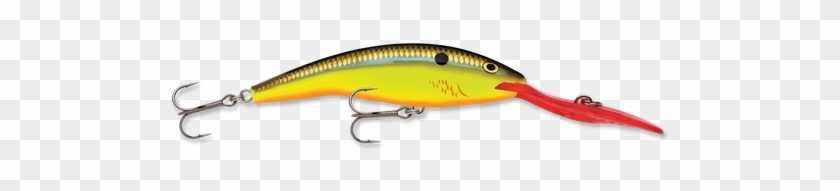 Rapala Deep Tail Dancer Red Tiger 3-1/2" X 7/16 - Rapala Deep Tail Dancer - Blue Flash (2 3/4") #1095251