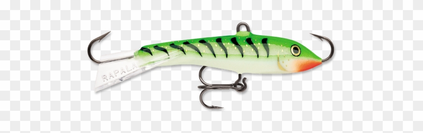 Rapala Jigging Rap Glow Red Tiger 1-1/2" X 3/16 - Jigging Rap #1095274