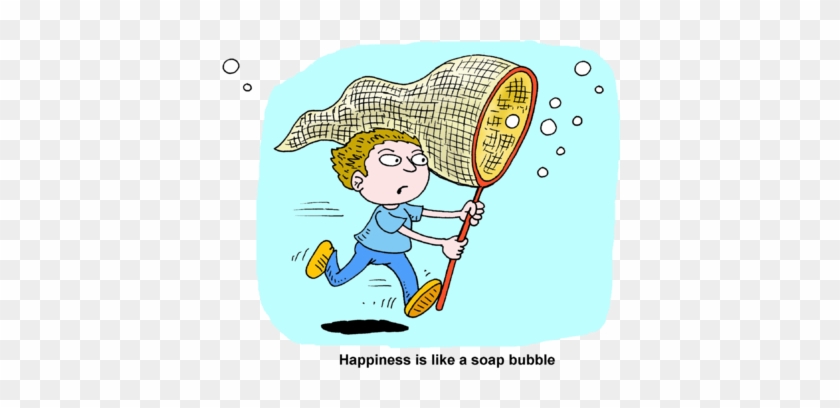 Happy Bubble - Catching Bubbles Clipart #1095286
