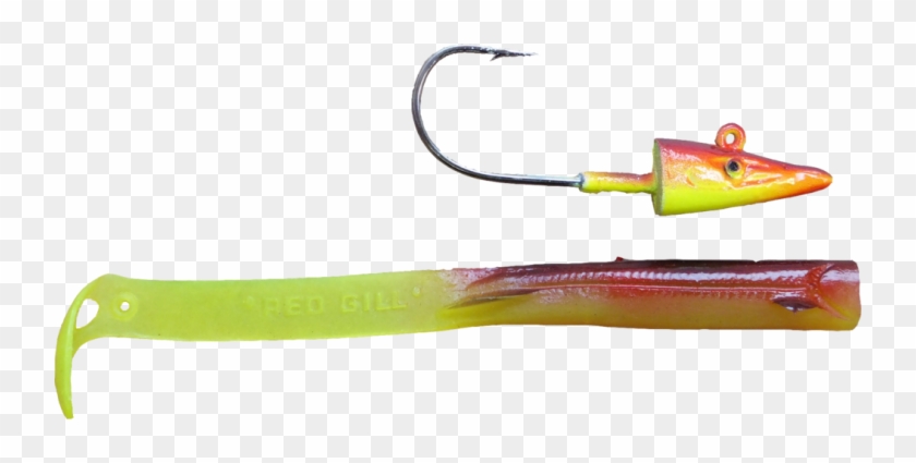 Red Gill V8 Jig Head Sand Eel Lures - Networking Cables #1095289