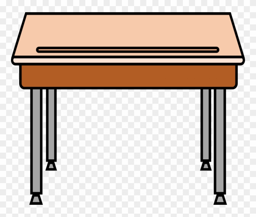 School Table Clipart School Table Clipart 5 Clipart - Desk Clipart #1095326