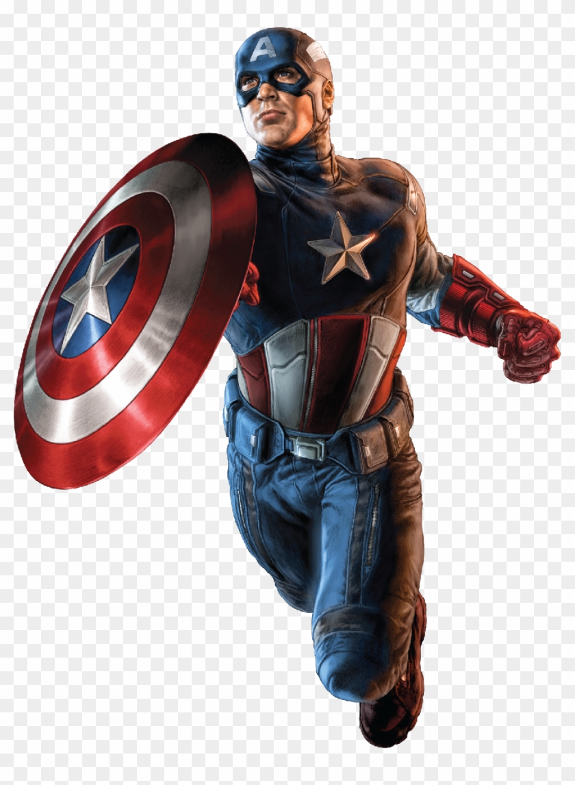 Captain America Clipart Table Captain - Captain America Super Powers #1095361