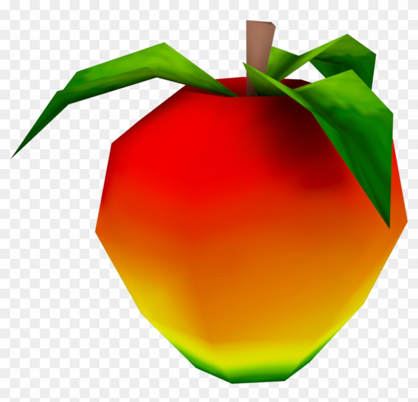 Wumpa Fruit Model By Crasharki - Crash Bandicoot Apple #1095396