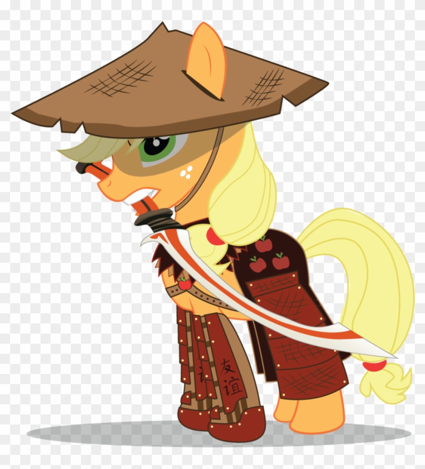 Applejack, Armor, Artist - Applejack In Armor #1095641