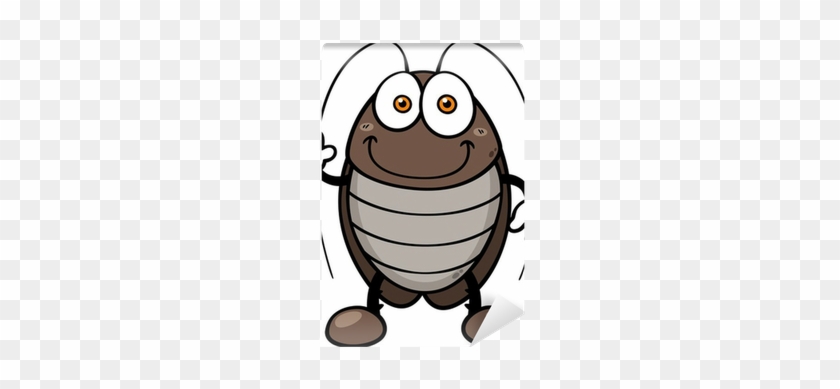 Vector Illustration Of Cartoon Cockroach Wall Mural - Cockroach Cartoon Png #1095695