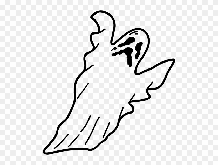 Scary Ghost - Scary Ghost Outline #1095729