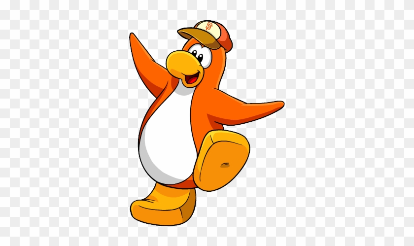 Sf Giants Fan Penguin By Hazelcpgfx - Guia De Turistas Club Penguin #1095817