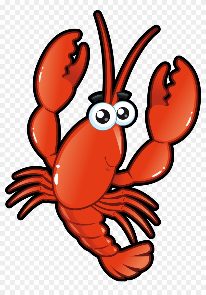 Homarus Cartoon Lobster Roll Drawing - Lobster Cartoon #1095879