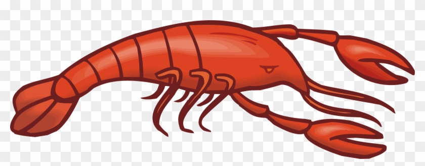 Lobster Clipart Shellfish - Crayfish Clipart #1095928