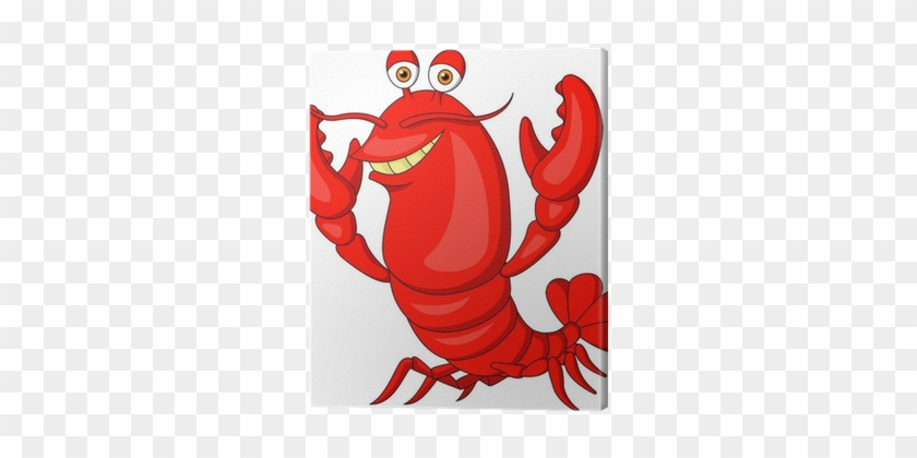 Cartoon Lobster #1095933