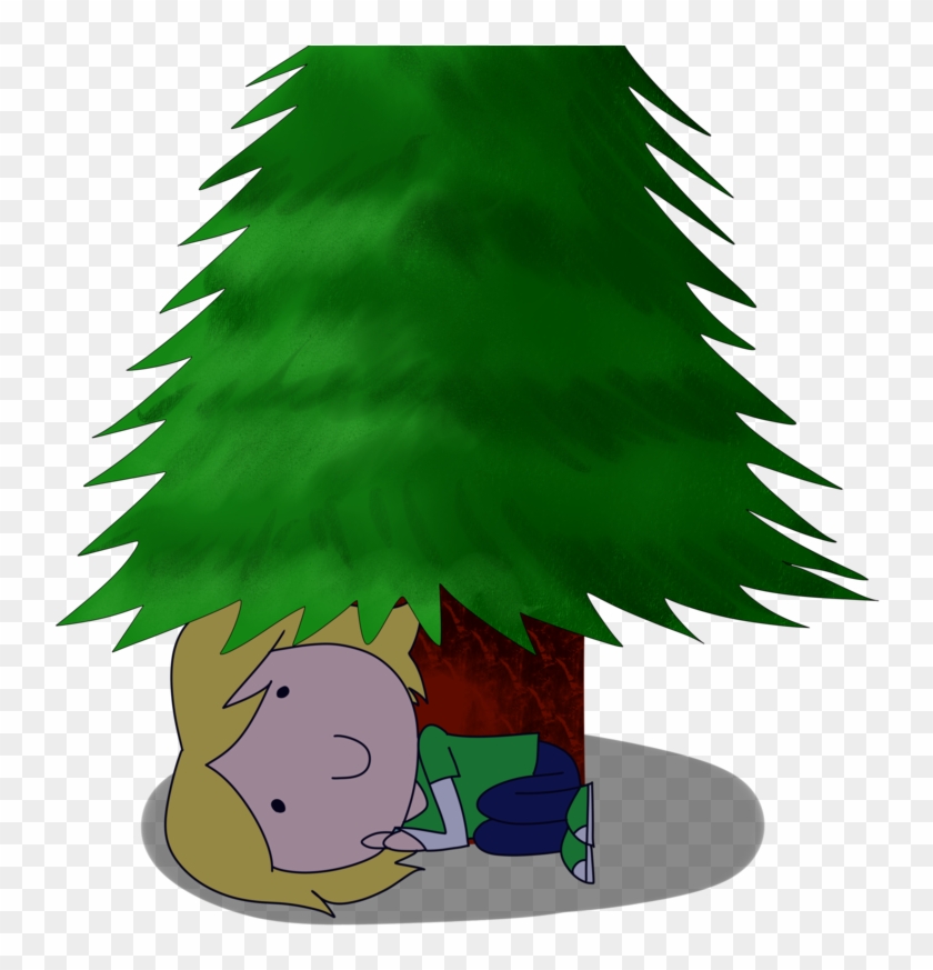And A Bud Under A Christmas Tree By Budtheartguy - Cartoon #1095956