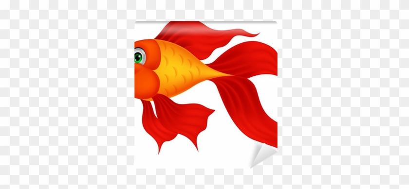 Red Cartoon Fish #1096004