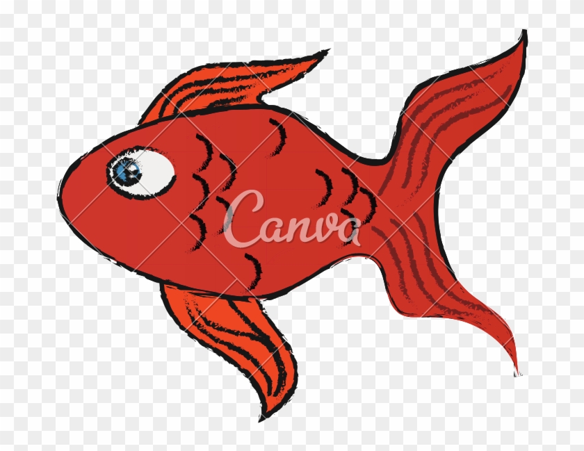 Animal Fish Cartoon Icon - Icon #1096040