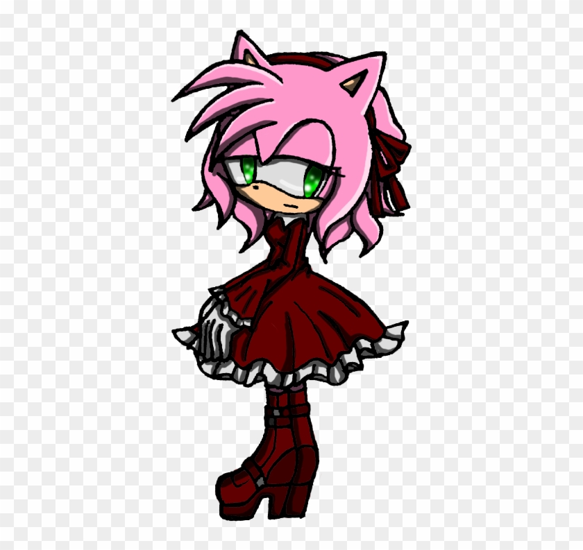 Gothic Lolita Amy By Emmythecat - Amy Rose Gothic #1096241