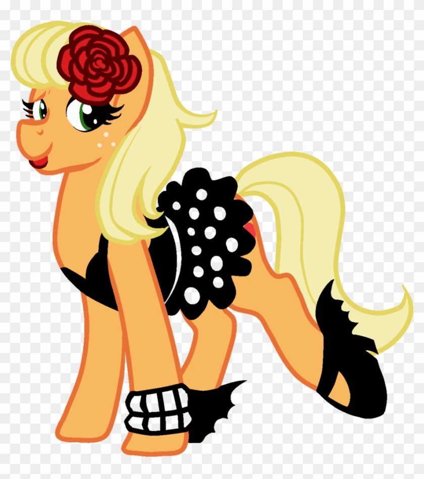 Alternate Hairstyle, Applejack, Artist - Cartoon #1096251